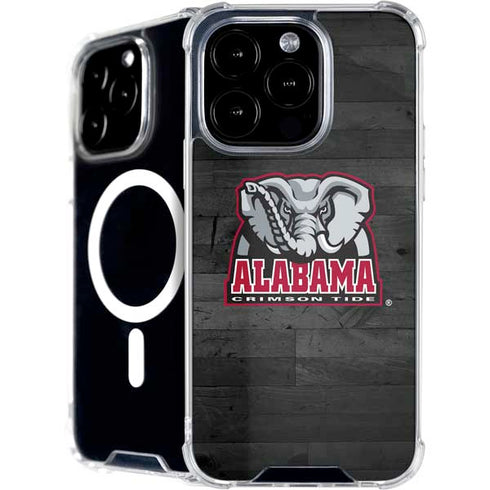 University of Alabama Basketball Wood iPhone 16 Pro MagSafe Case